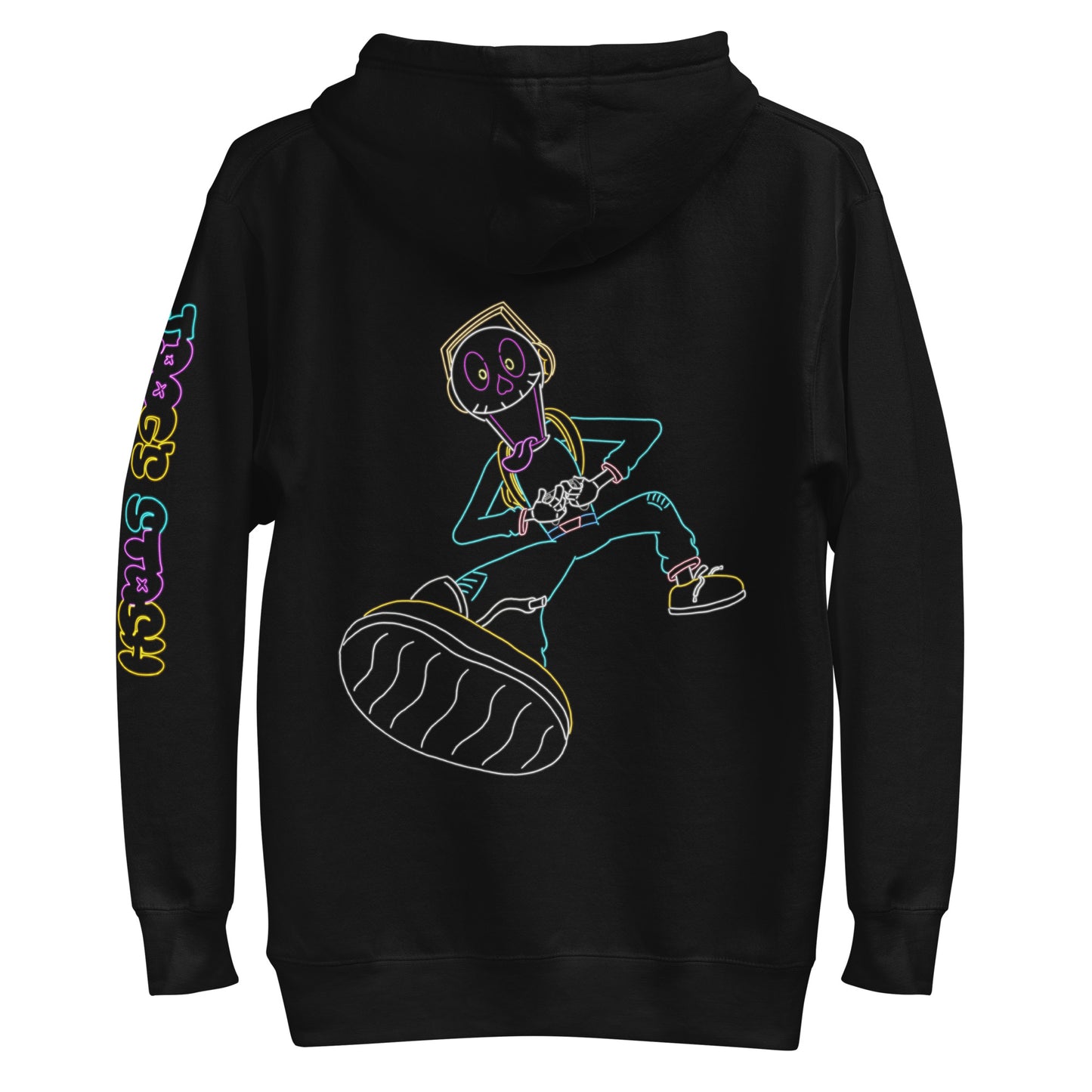 Neon Skully Unisex Hoodie