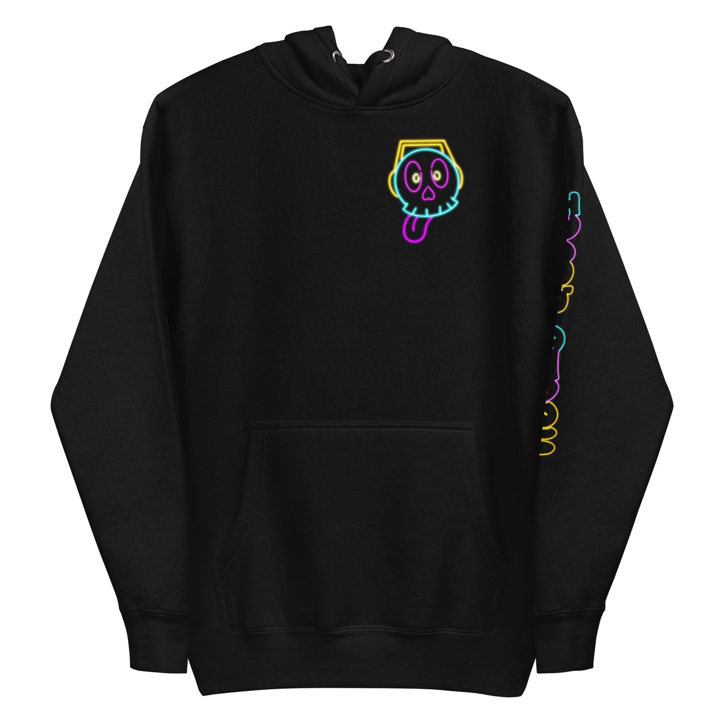 Neon Skully Unisex Hoodie