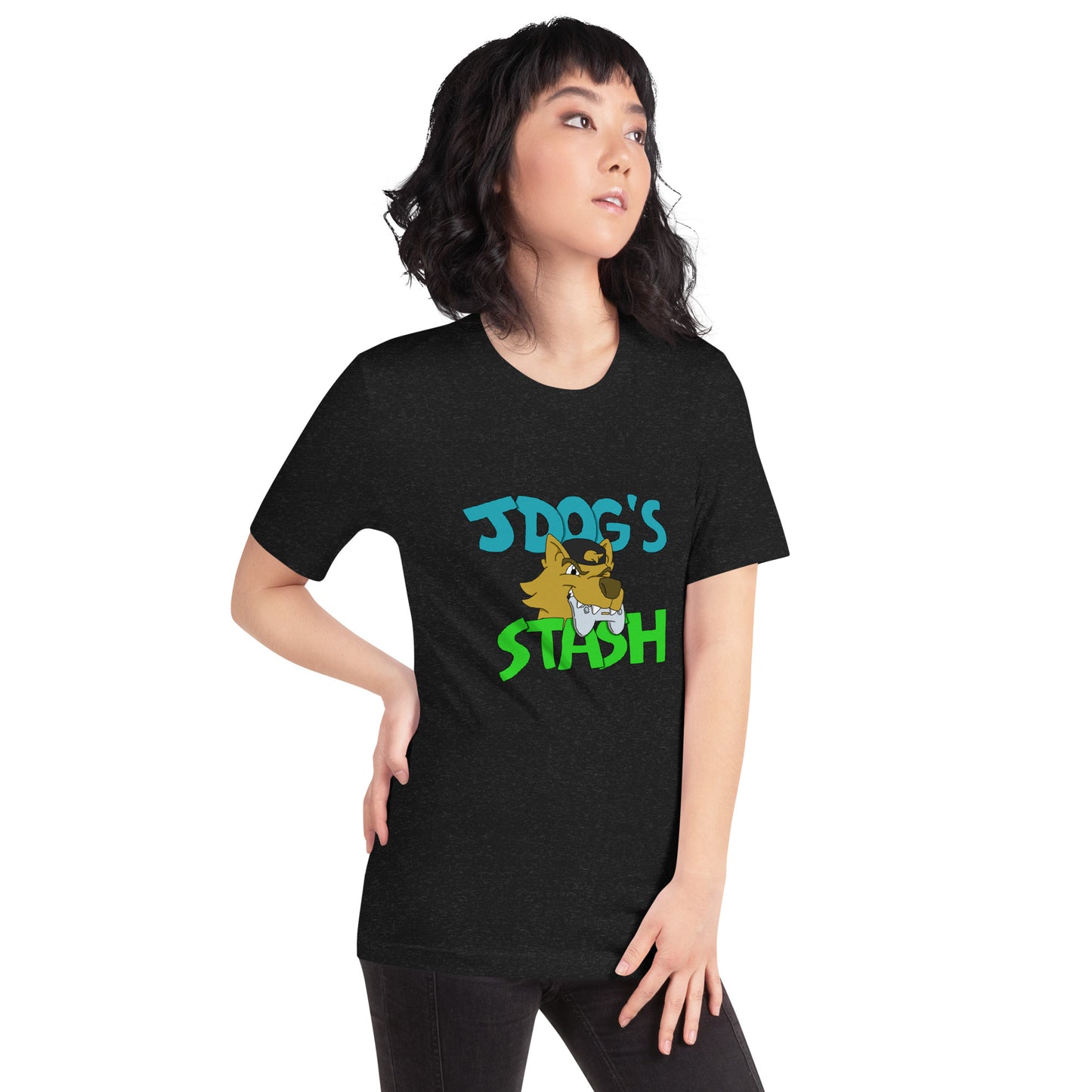 JDog's Stash Concept Logo Unisex t-shirt