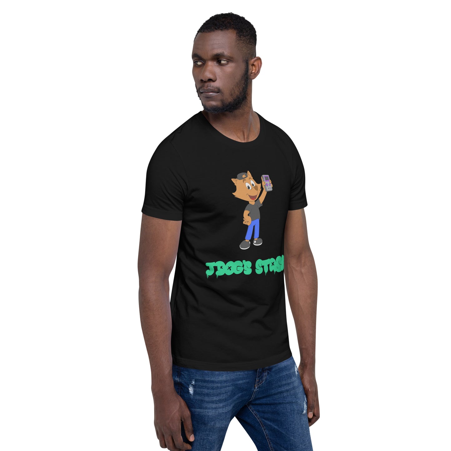 Retro Jay Dog Unisex t-shirt